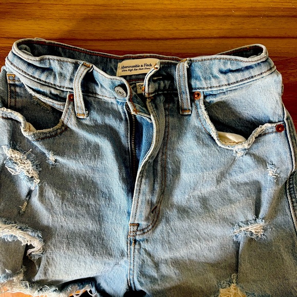Abercrombie High Rise Mom Short: curve love - Picture 3 of 3
